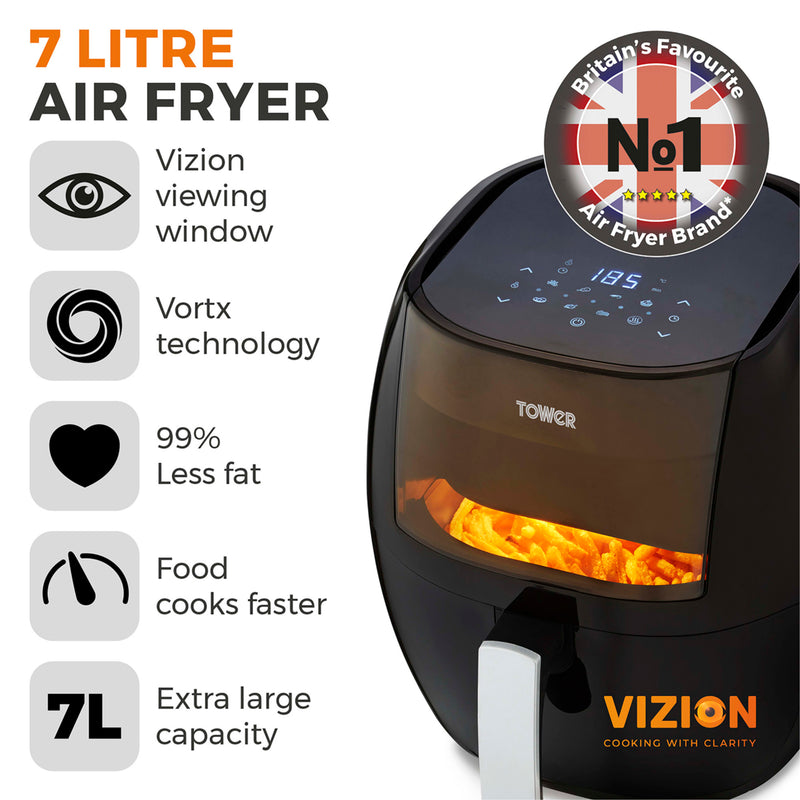 Tower Vizion 7l Digital Air Fryer