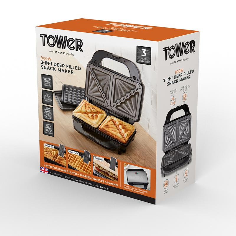 Tower deep 2025 fill sandwich maker