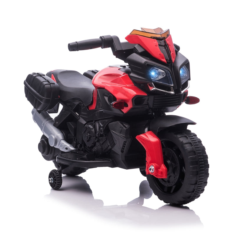 HOMCOM Kids Electric Ride On Motorcyle 6V - Red