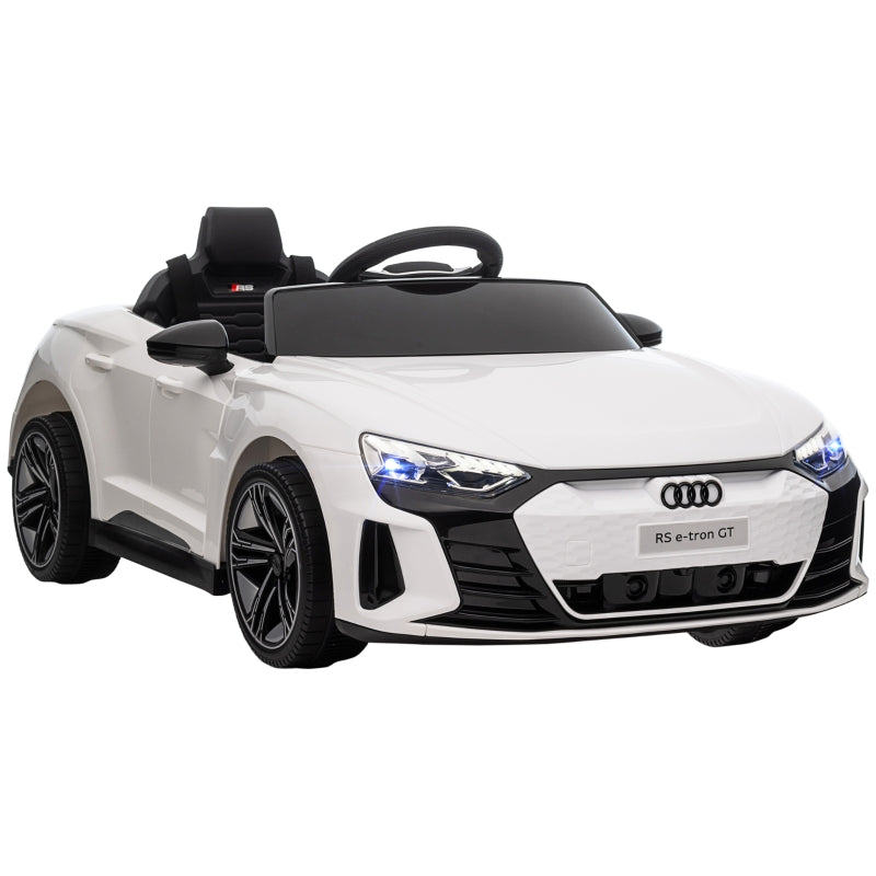 HOMCOM Kids Electric Ride On Car Audi 12v - White