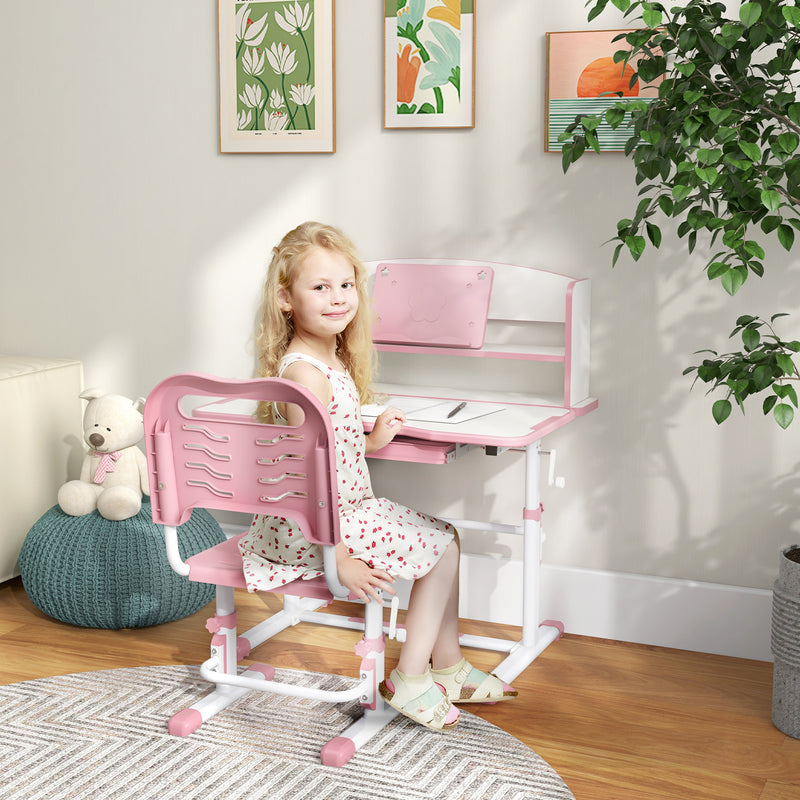 Childrens pink table and chairs best sale