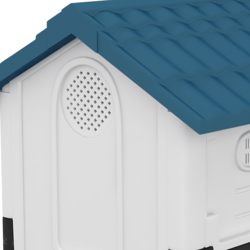 PawHut Dog Kennel for Outside, Grey