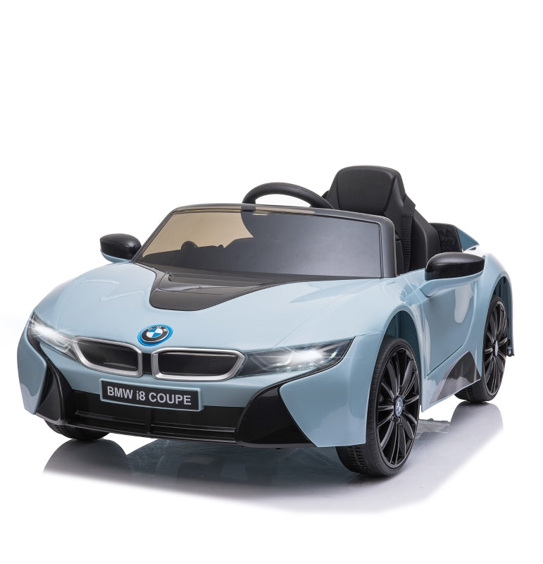 HOMCOM Kids Electric Ride On Car BMW i8 Coupe - 6v - White