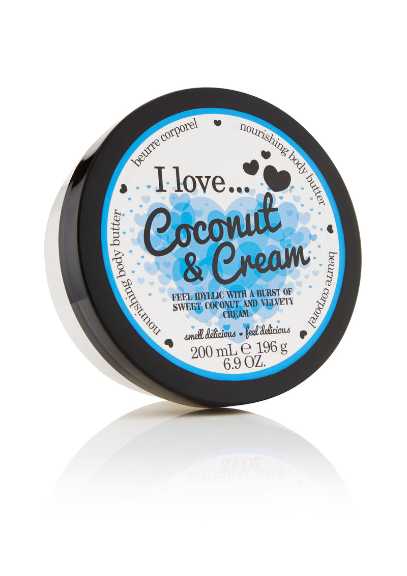 I Love Nourishing Body Butter Coconut & Cream 200ML