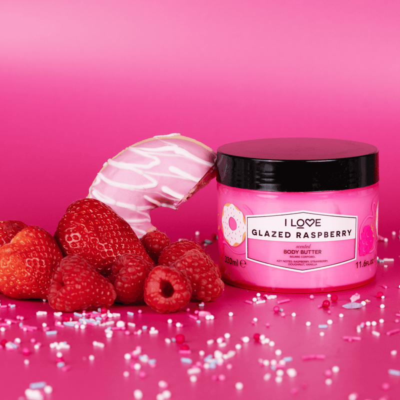 I Love Signature Indulgent Body Butter 330ml Glazed Raspberry