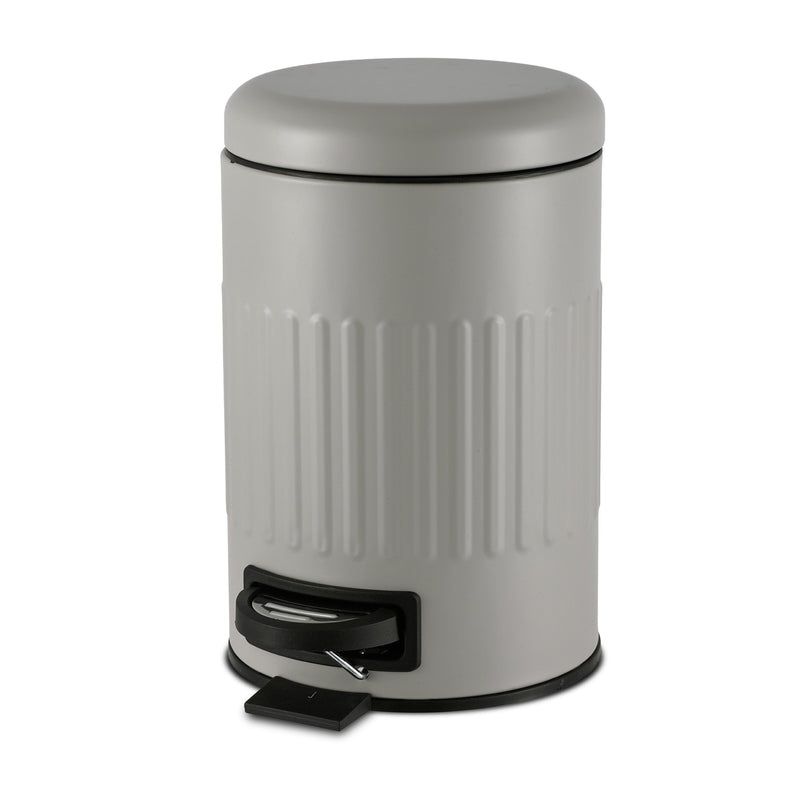 Lewis's Vintage 3 Litre Bin - Resin Grey