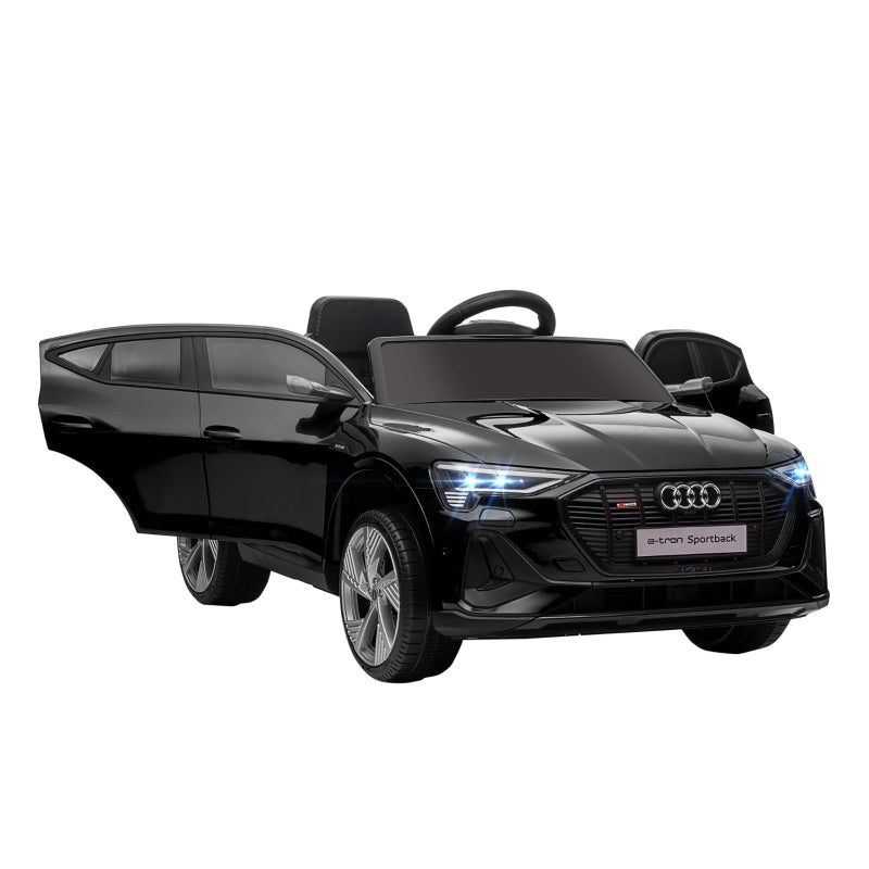 HOMCOM Kids Electric Ride On Sports Car 12V - Black