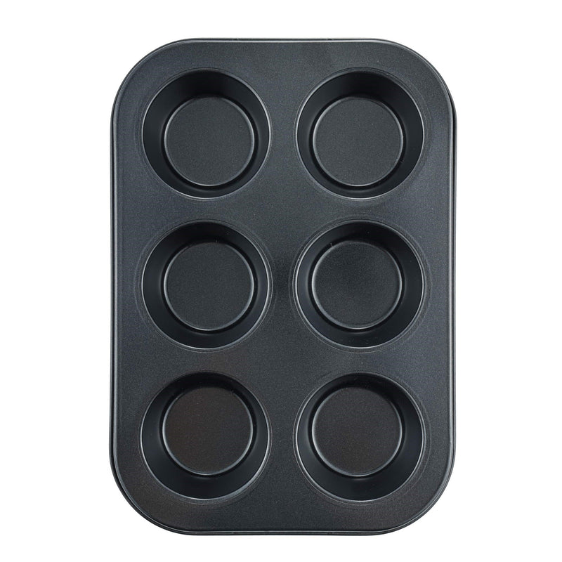 Lewis's Non-Stick 6 Cup Deep Muffin Pan