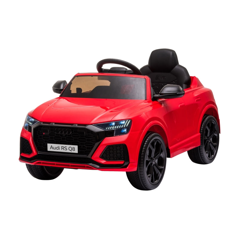 HOMCOM Kids Electric Ride On Car Audi RS Q8 6v - Red