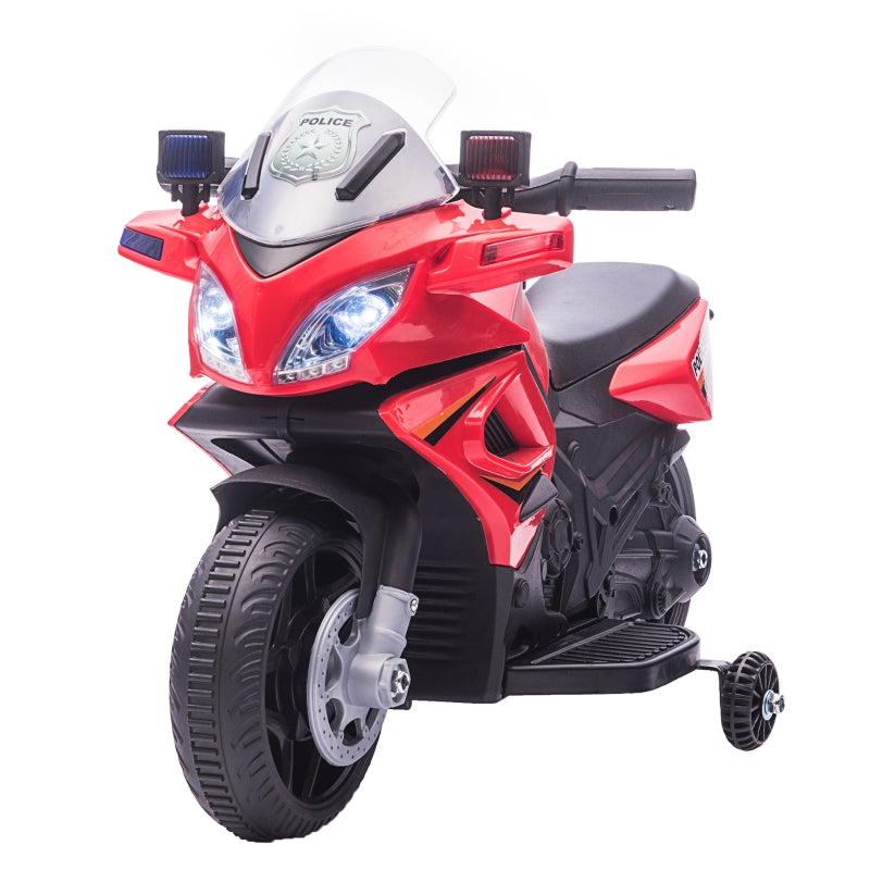 HOMCOM Kids Electric Ride On Motorcycke 6v - Red