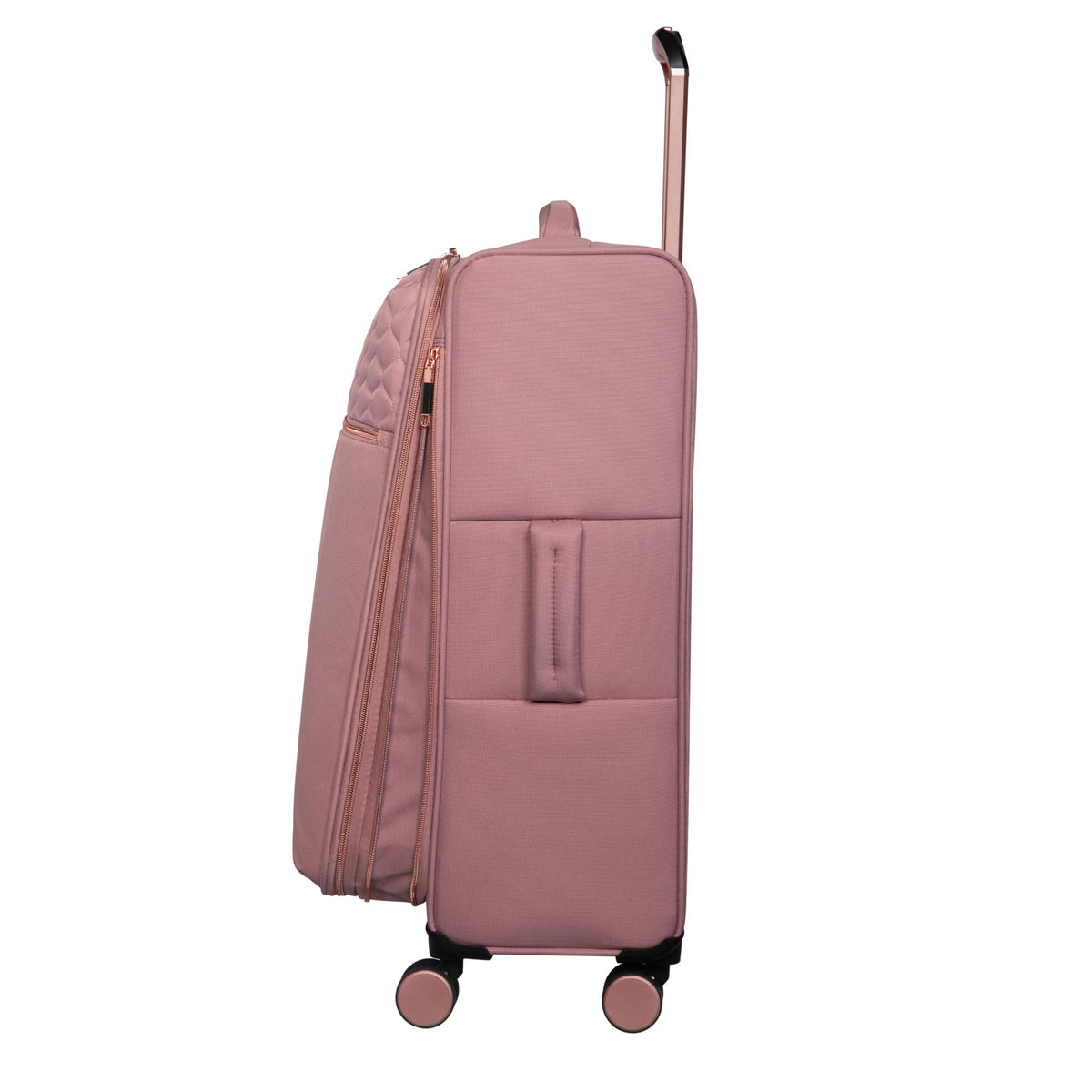 IT Luggage Suitcase Lux lite Divinity Eva Mauve Rose Gold