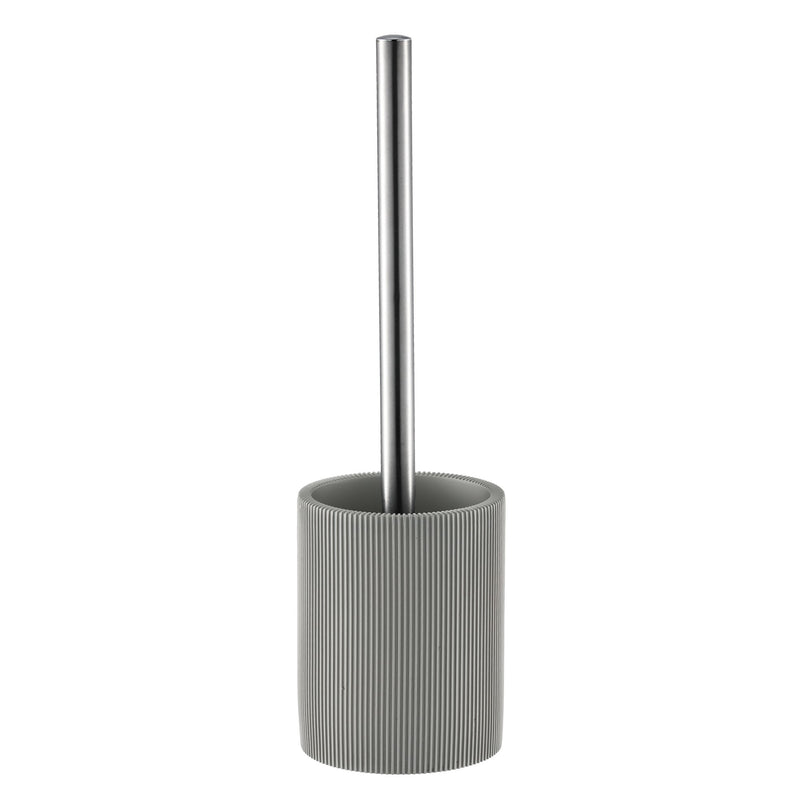 Lewis's Toilet Brush & Holder - Resin Grey