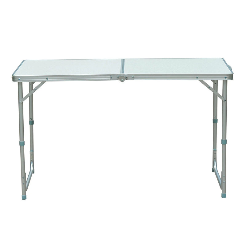 Outsunny 4FT Aluminium Portable Folding Camping Picnic Outdoor Table