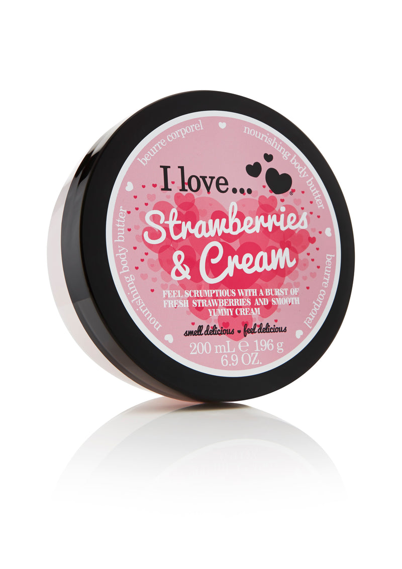 I Love Nourishing Body Butter Strawberries & Cream 200ML