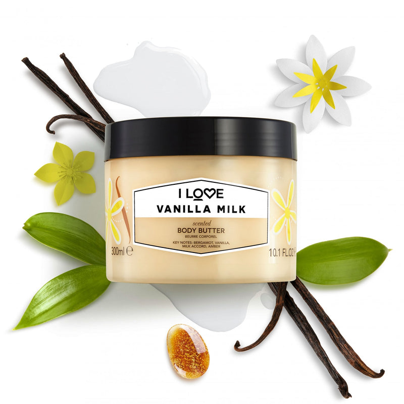 I Love Signature Indulgent Body Butter 330ml Vanilla Milk