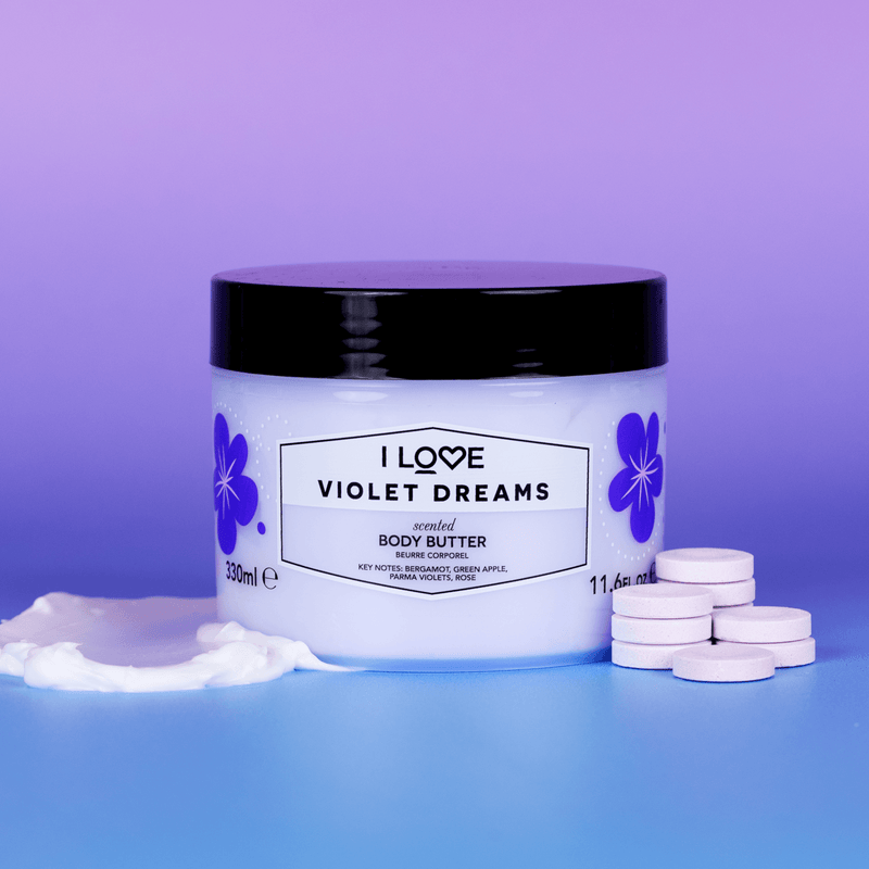 I Love Signature Indulgent Body Butter 330ml Violet Dreams