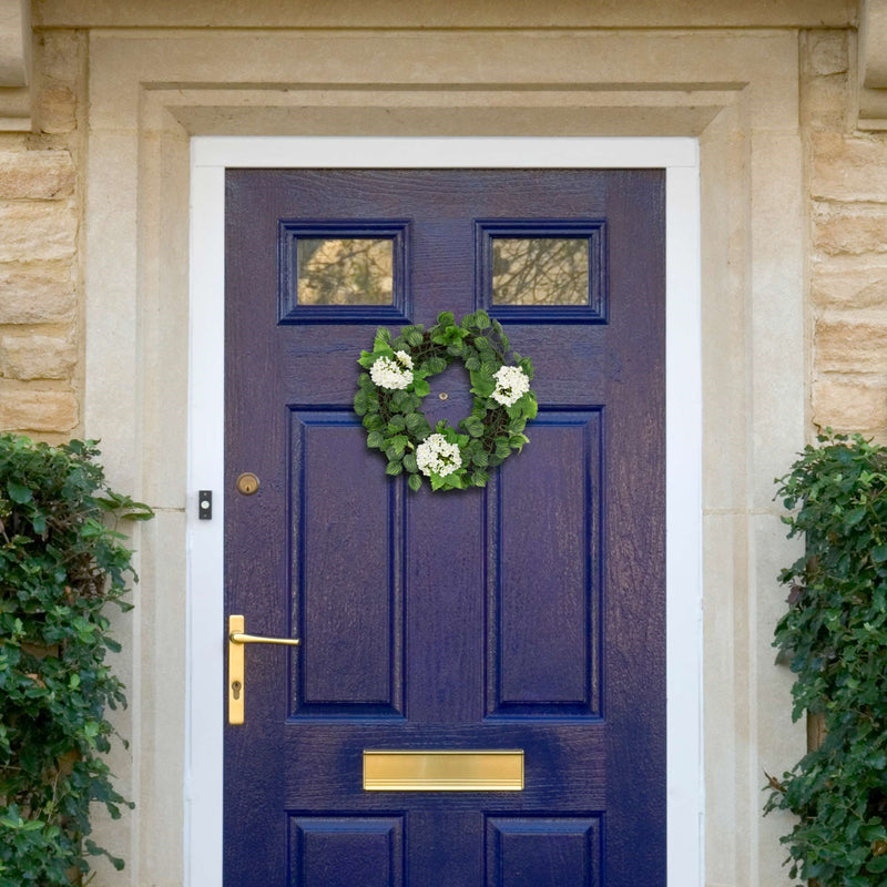 Willow Floral Wreath White Flower