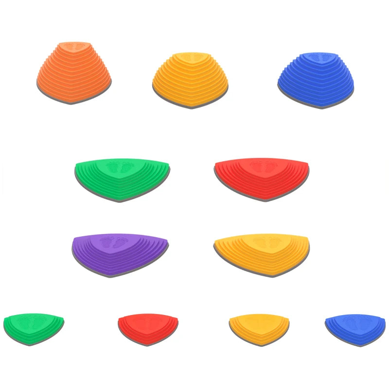 ZONEKIZ Balance Stepping Stones 11 Piece