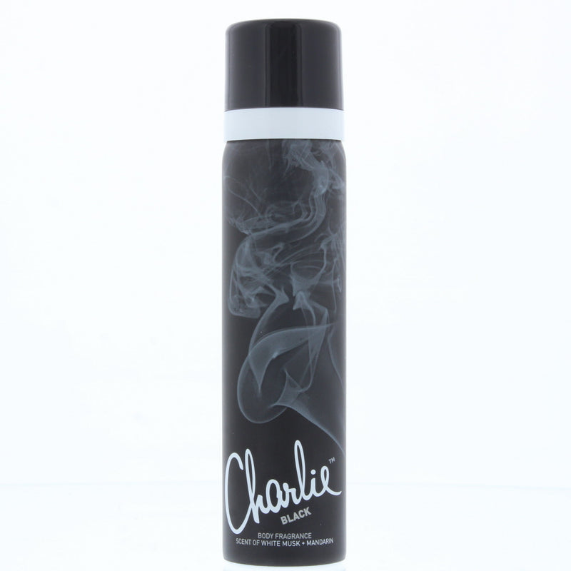 Revlon Charlie Black Body Spray 75ml