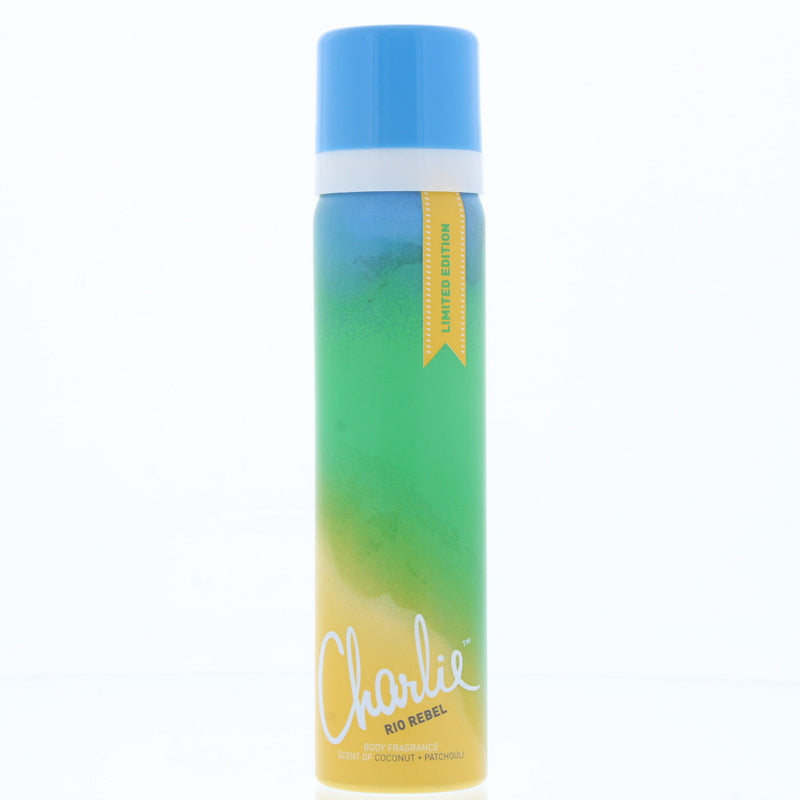 Revlon Charlie Rio Rebel Limited Edition Body Spray 75ml