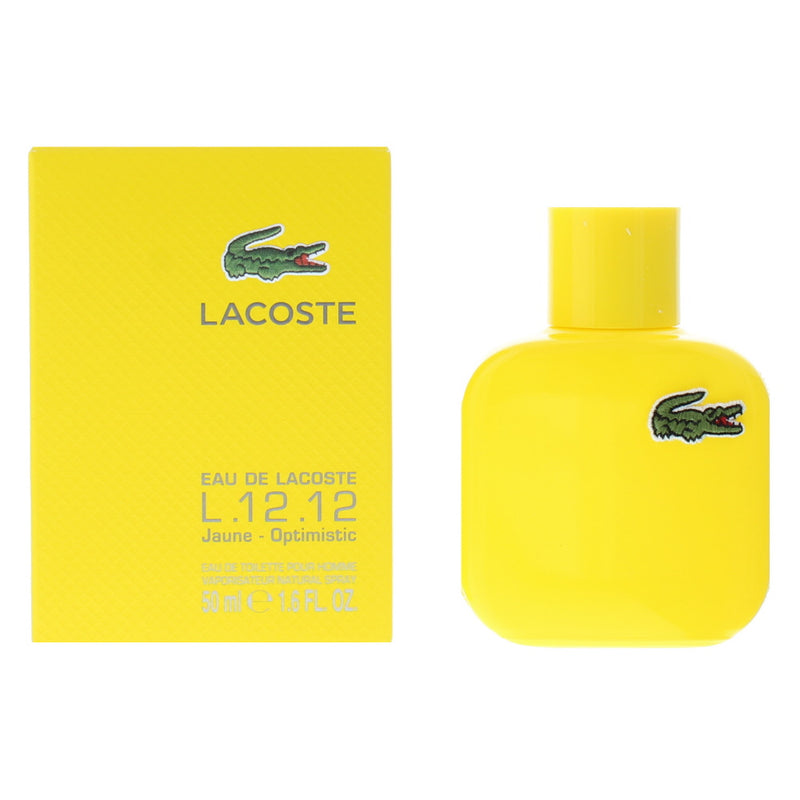 Lacoste Eau De Lacoste L.12.12 Jaune Eau de Toilette 50ml