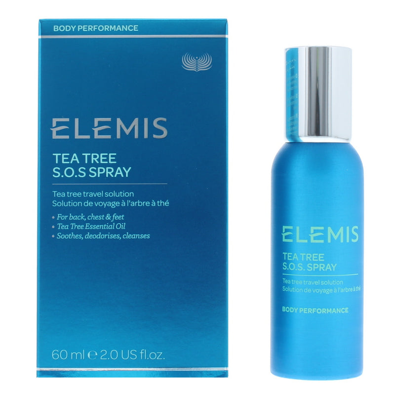 Elemis Body Performance Tea Tree Antiseptic Travel Solution Spray 60ml