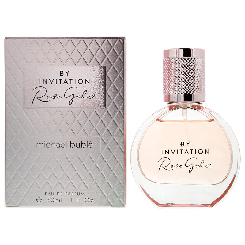 Michael Bublé By Invitation Rose Gold Eau De Parfum 30ml For Her