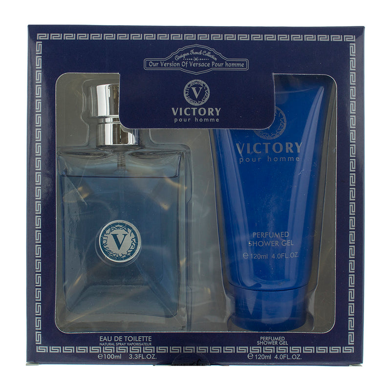 Designer French Collection Victory Eau de Toilette 2 Pieces Gift Set