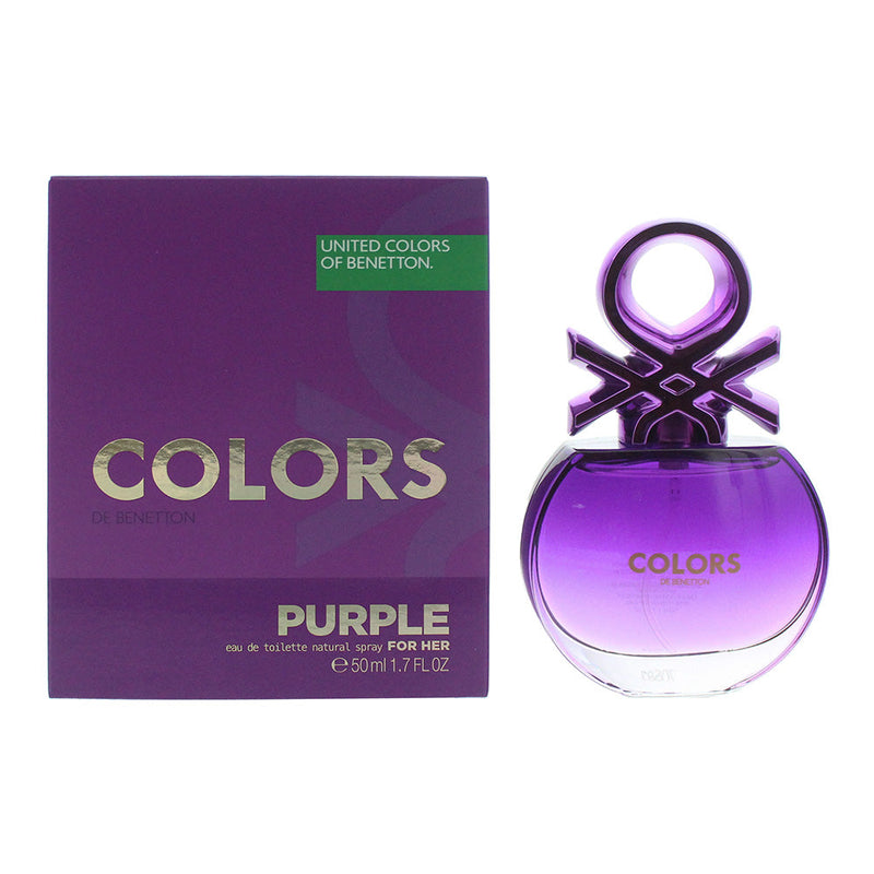 Benetton Colors Purple Eau De Toilette 50ml 3230