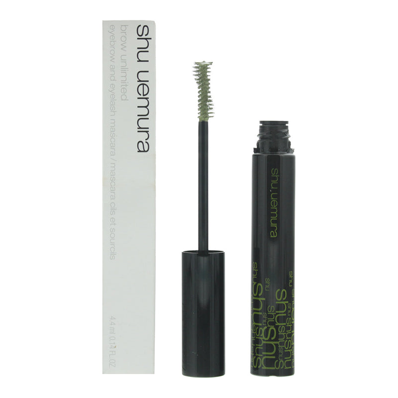 Shu Uemura Brow Unlimited Mystic Green Eyebrow And Eyelash Mascara 4.4ml