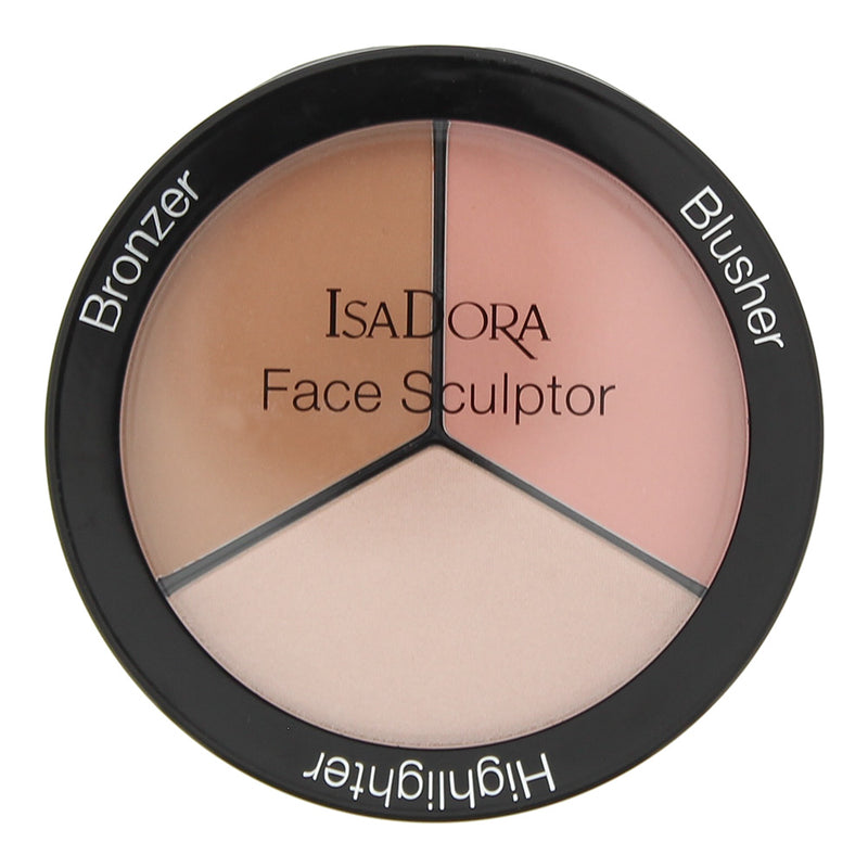 Isadora Face Sculptor Bronzer/Blusher/Highlighter 01 Warm Peach 18g