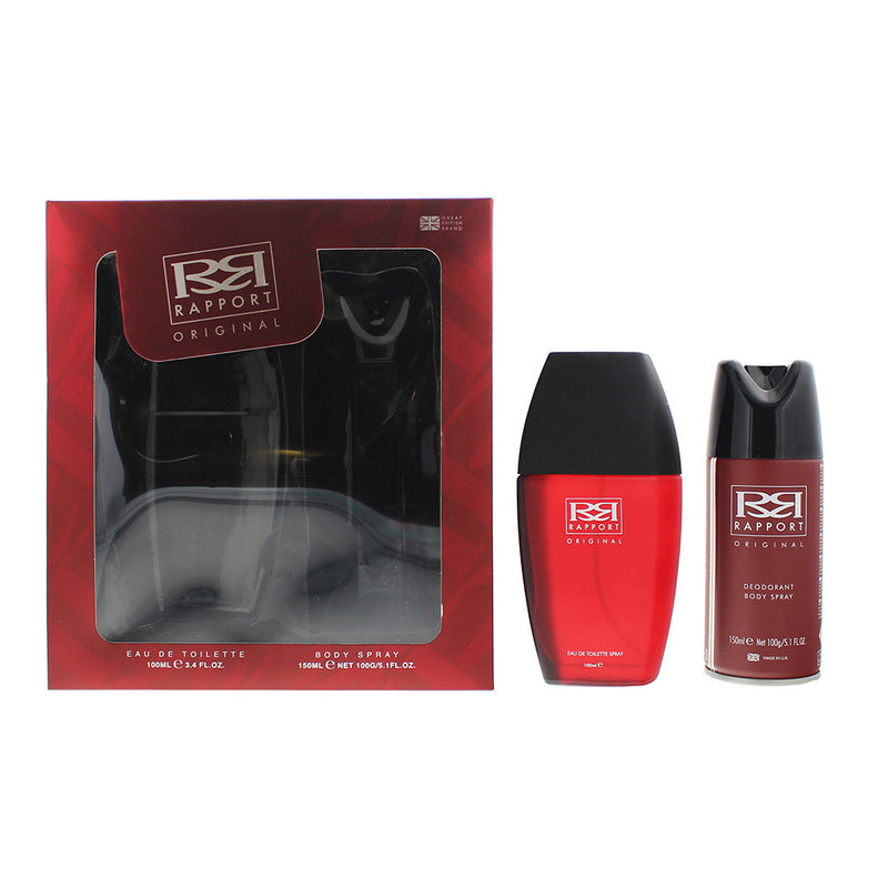 Rapport Original 2 Piece Gift Set: Eau De Toilette 100ml - Deodorant Body Spray 150ml