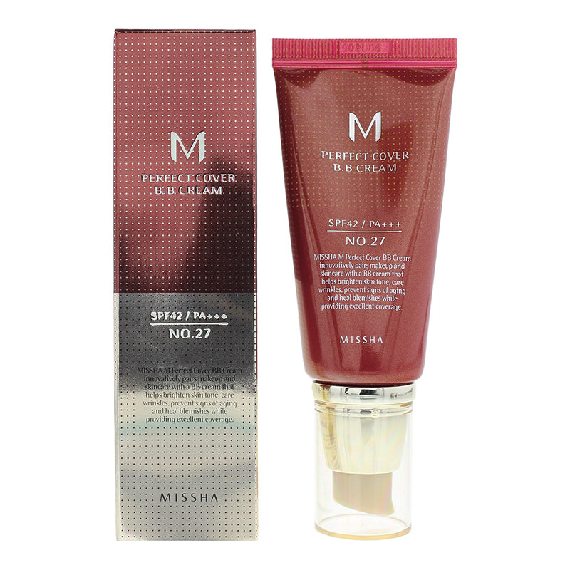 Missha Perfect Cover No.27 Honey Beige Bb Cream SPF42 50ml