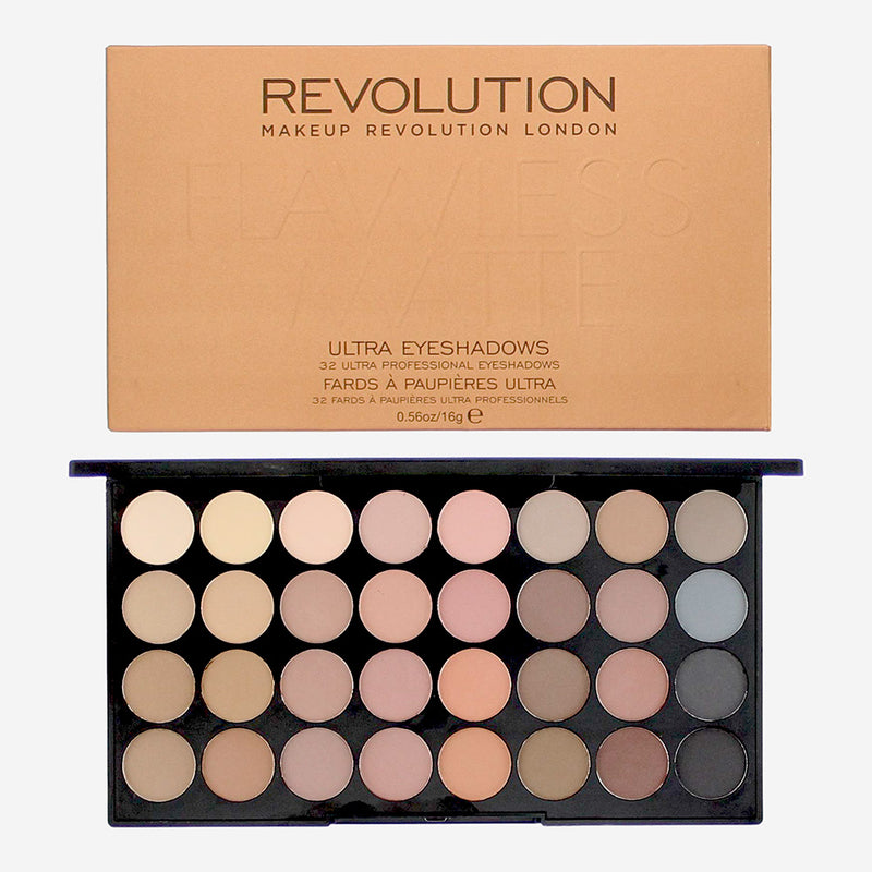 Revolution Flawless Matte Eye Shadow Palette 16g