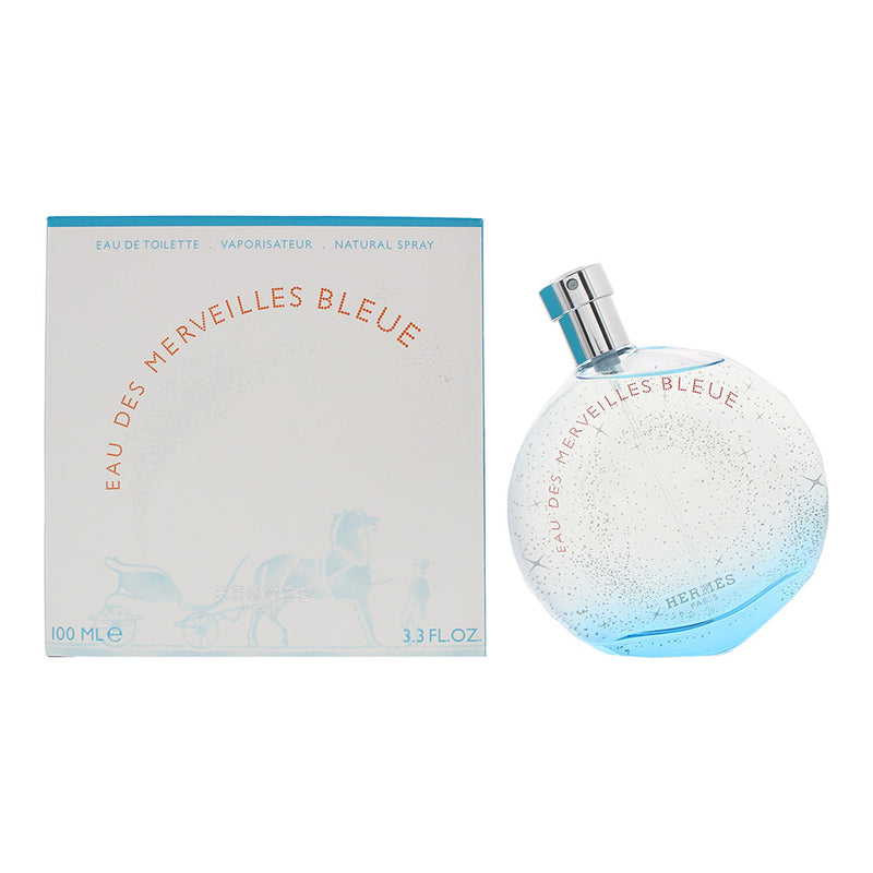 Hermès Eau Des Merveilles Bleue Eau De Toilette 100ml For Her