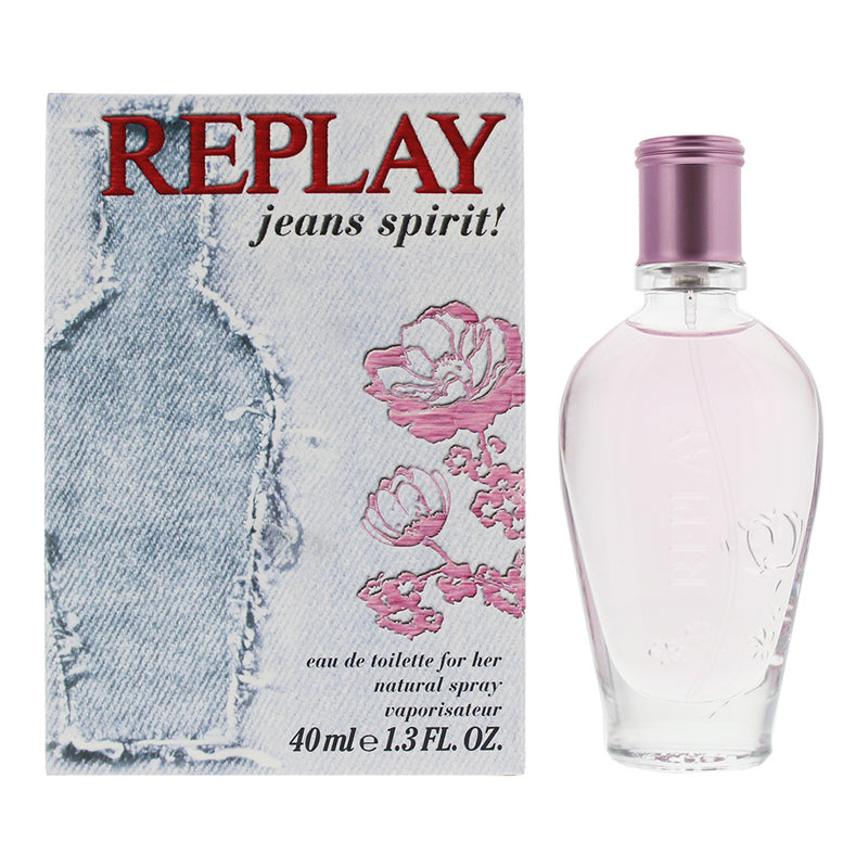 Replay Jeans Spirit For Her Eau De Toilette 40ml