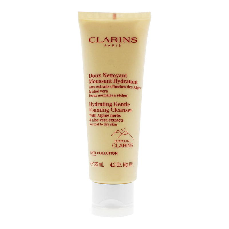 Clarins Hydrating Gentle Foaming Cleanser 125ml Normal To Dry Skin