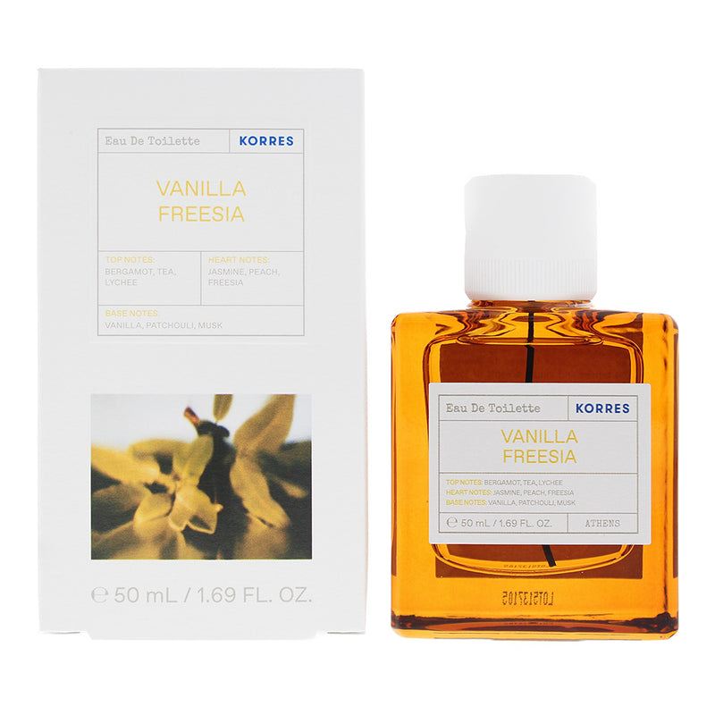 Korres Vanilla Freesia Eau De Toilette 50ml