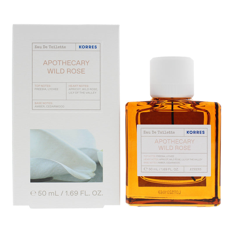 Korres Apothecary Wild Rose Eau De Toilette 50ml