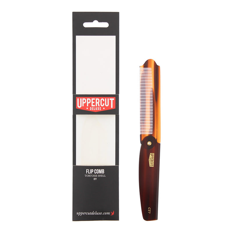 Uppercut Deluxe CT7 Tortoise Shell Flip Comb