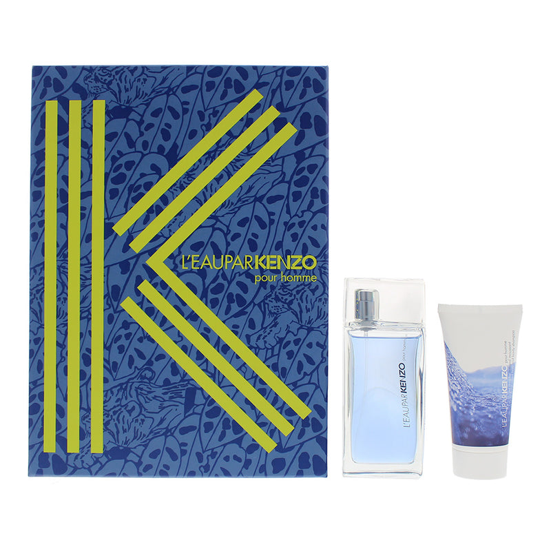 Kenzo L'eau Par Kenzo 2 Piece Gift Set: Eau de Toilette 50ml - Hair & Body Shamp