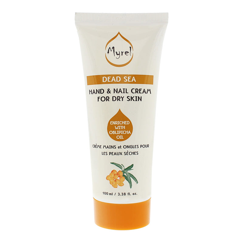 Myrel Dead Sea Enriched With Obliphica Oil Hand & Nail Cream 100ml For Dry Skin