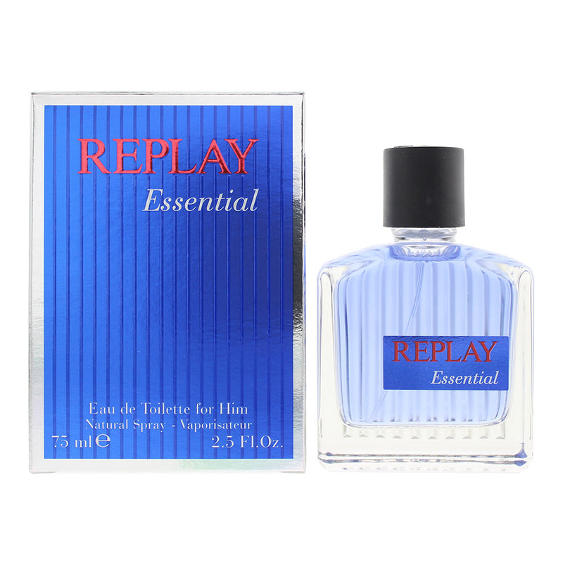 Replay Essential For Him Eau De Toilette 75ml