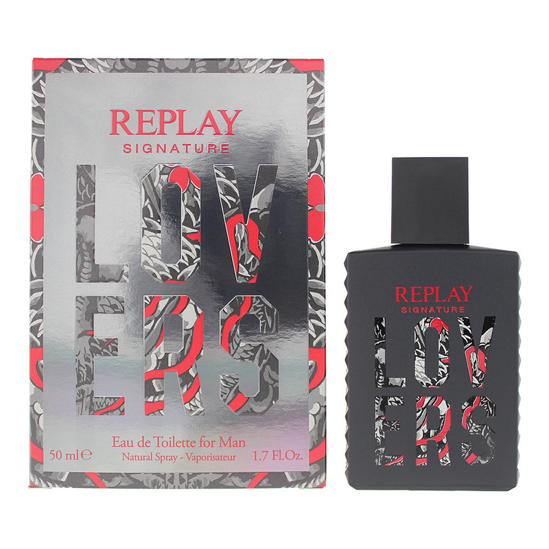 Replay Signature Lovers For Man Eau De Toilette 50ml