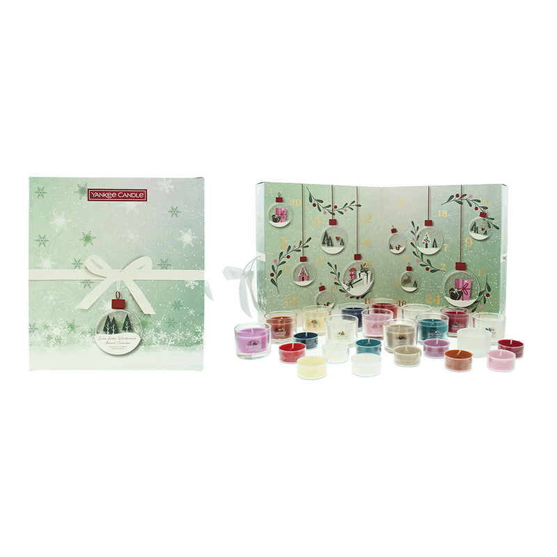 Yankee Candle 25 Piece Gift Set: Candle Holder - 12 x Candle 37g - 12 x Candle 9.8g