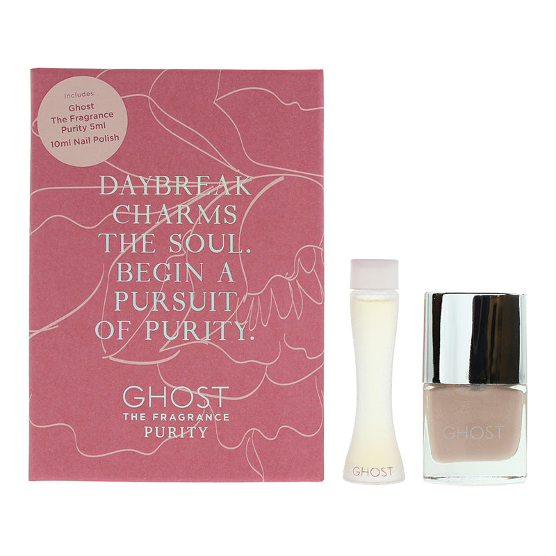 Ghost Purity 2 Piece Gift Set: Eau De Toilette 5ml - Nail Polish 10ml