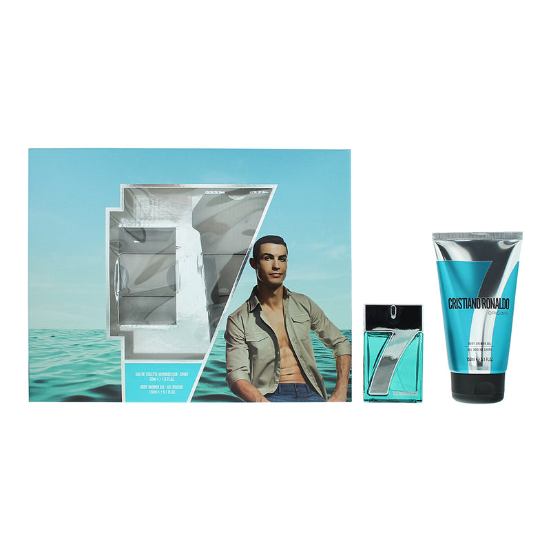 Cristiano Ronaldo Origins 2 Piece Gift Set: Eau de Toilette 30ml - Shower Gel 150ml