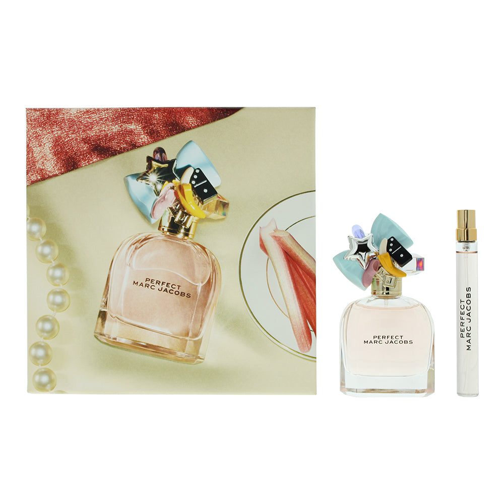 Marc Jacobs Perfect 2 Piece Gift Set: Eau De Parfum 50ml - Eau De Parf