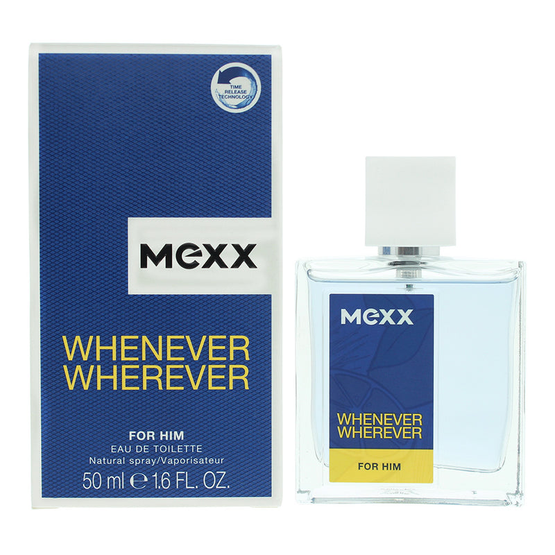 Mexx Whenever Wherever For Him Eau de Toilette 50ml