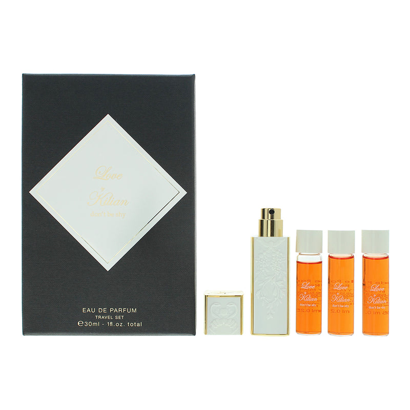 Kilian Love, Don't Be Shy 4 Piece Gift Set: 4 x Eau de Parfum 7.5ml